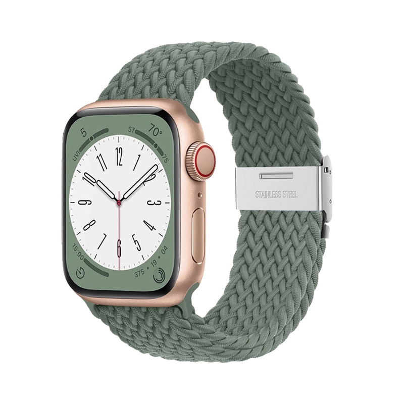 Nylon Apple Watch Strap Light Green