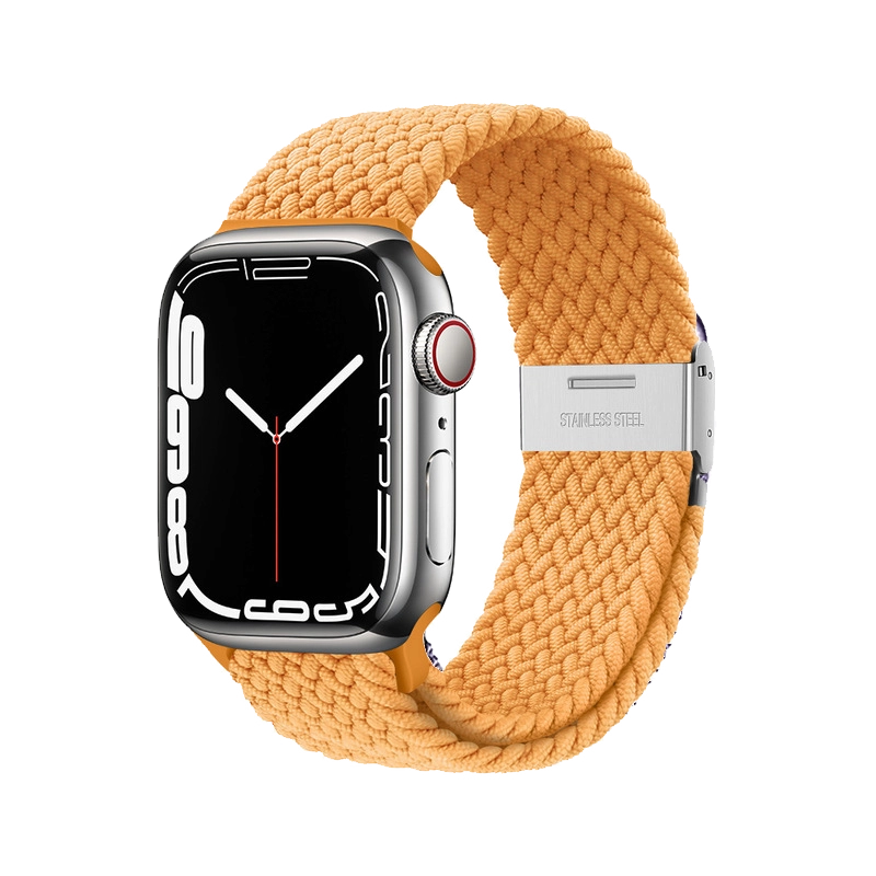 Nylon Apple Watch Strap Orange