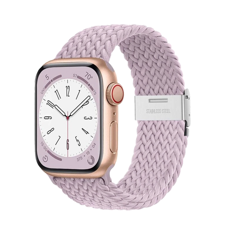 Nylon Apple Watch Strap Pink