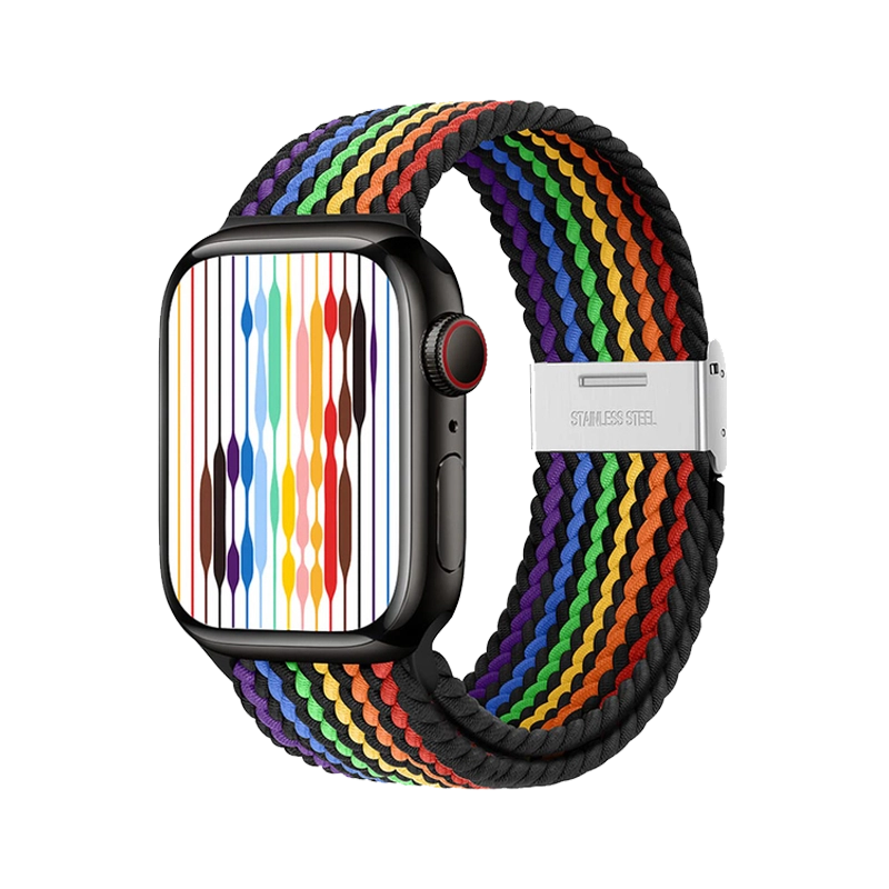 Nylon Apple Watch Strap Pride V2