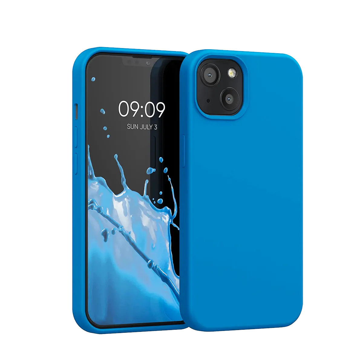 Ocean Blue iPhone 14 plus silicone case