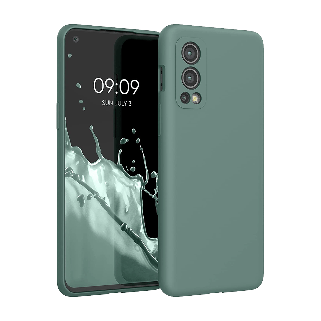 OnePlus Nord 2 Silicone Case Green