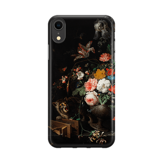 Overturned bouquet iPhone XR Case
