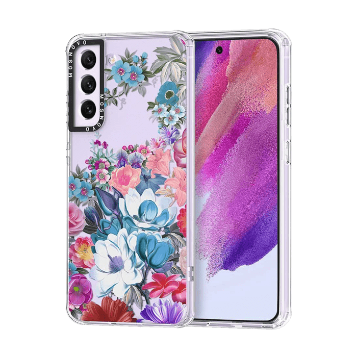 Peony Floral Samsung S21 FE Case
