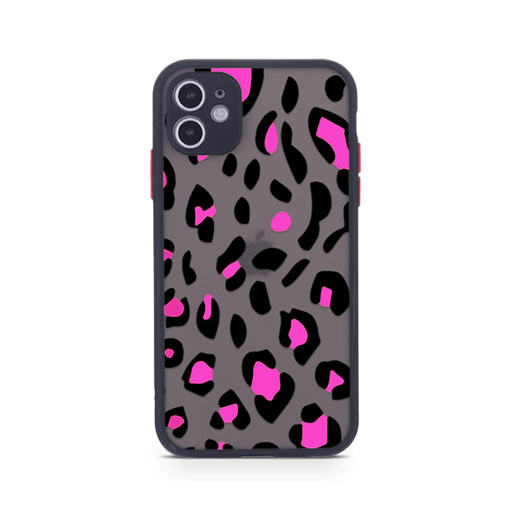 Pink Leopar Print iPhone 11 Case