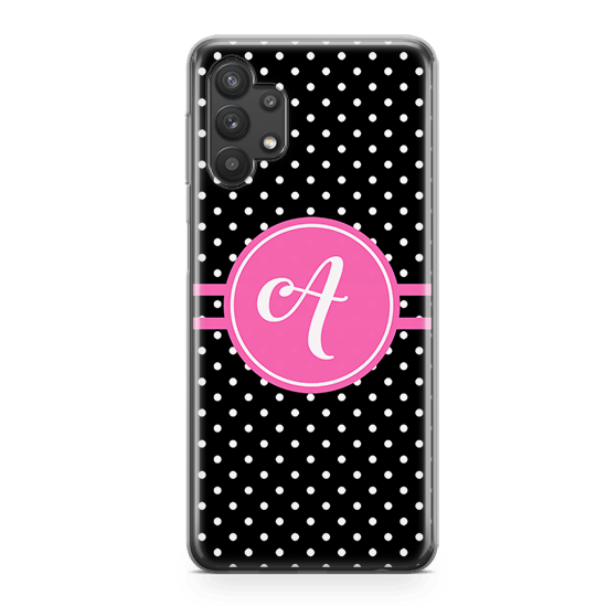 Polka Pink Galaxy A32 case