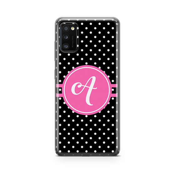 Polka Pink Galaxy A41 case