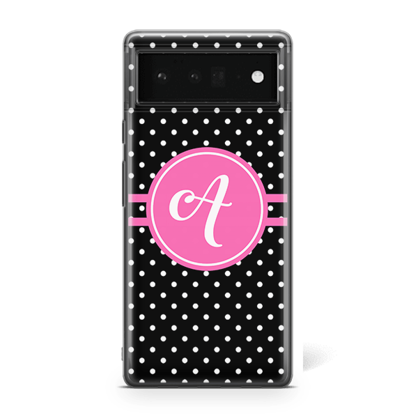 Polka Pink Google Pixel 6 pro Case