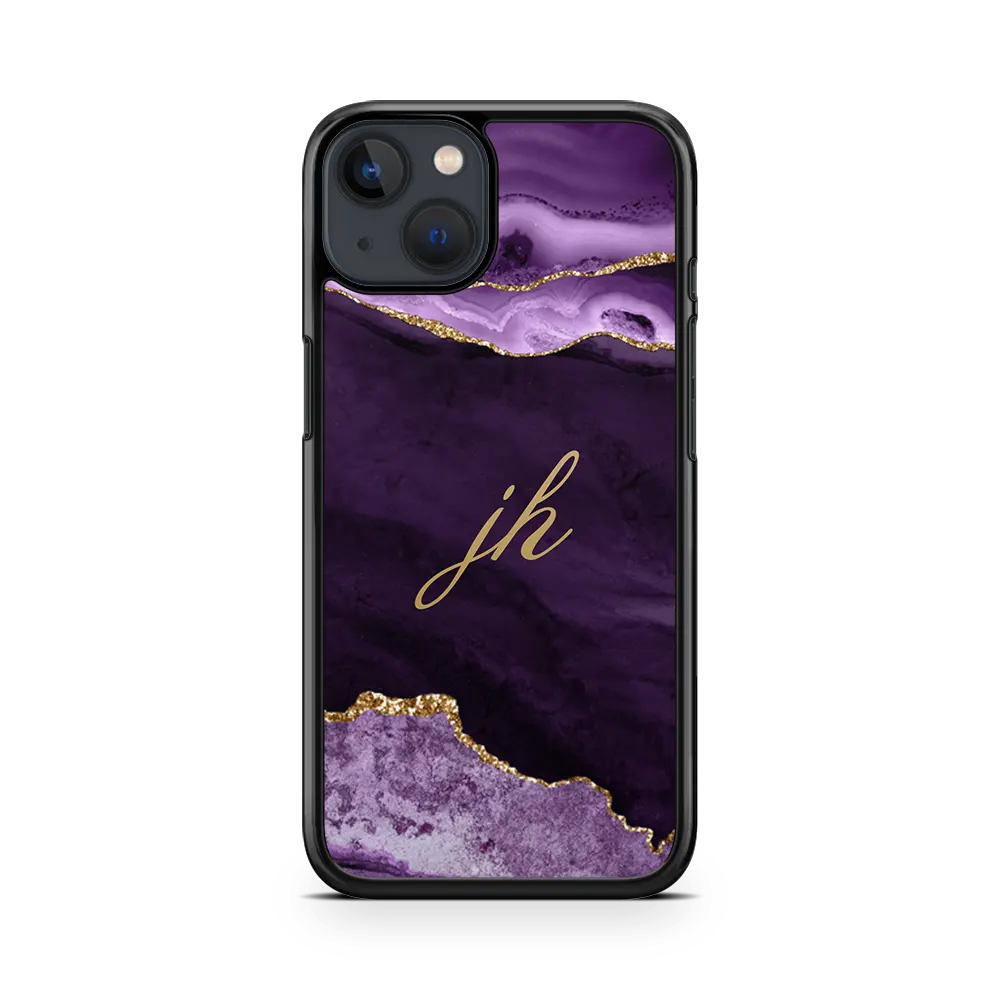Purple Agate iPhone 14 Case