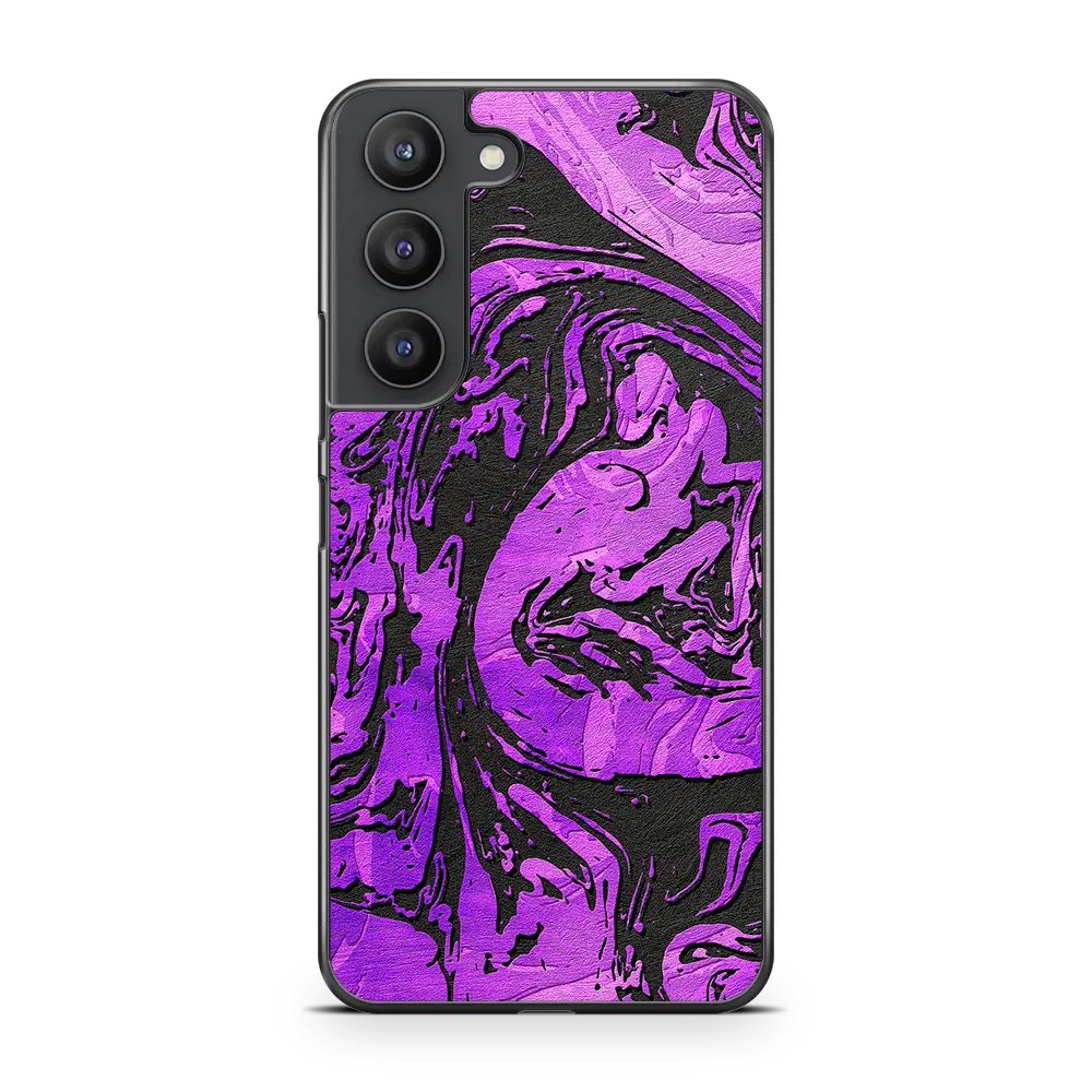 Purple Vortex Samsung S23 Case