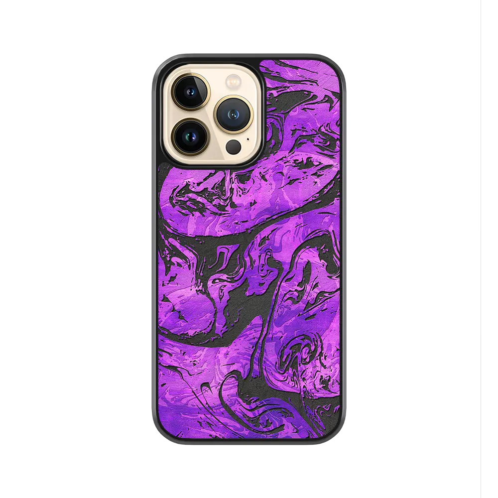 Purple Vortex iPhone 13 Pro Max Case