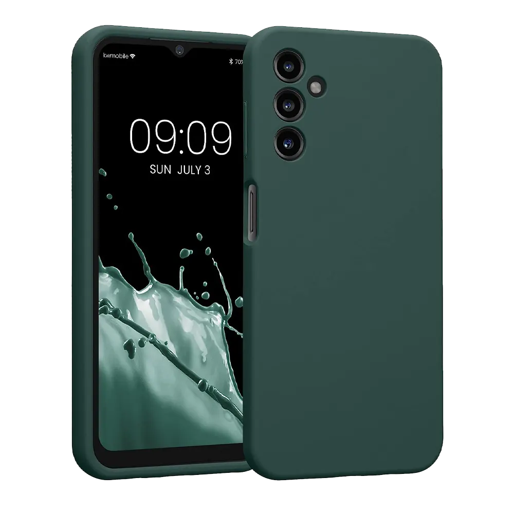 Samsung-A14-moss-green-silicone-Case