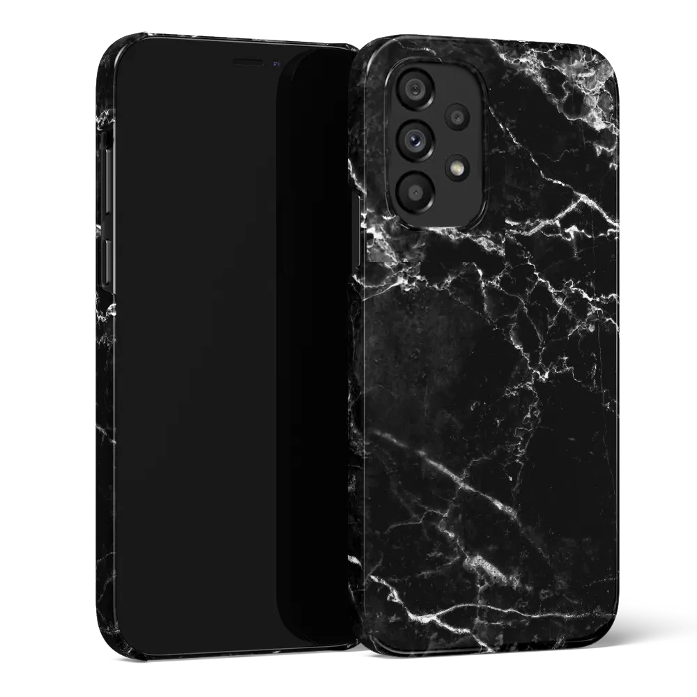 Samsung A53 Black Marble Case