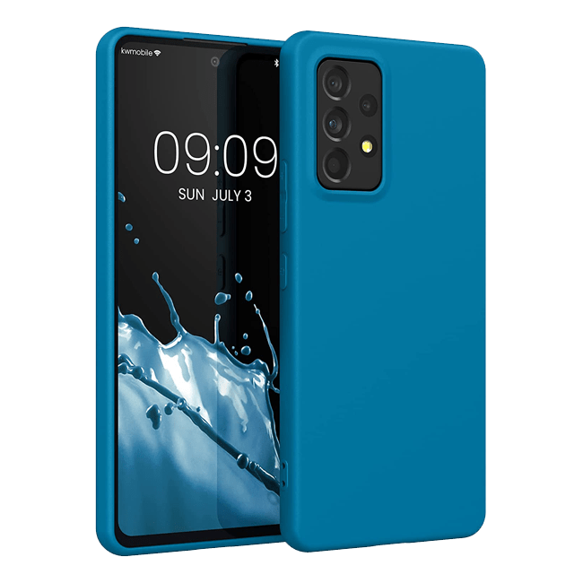 Samsung A53 Silicone Case Blue