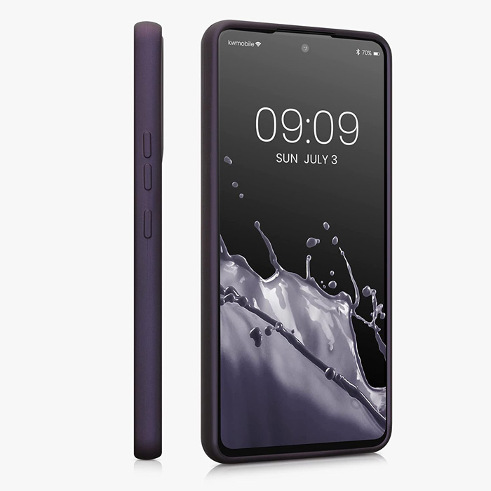 Samsung-A53-Silicone-Case-Purple-side-view