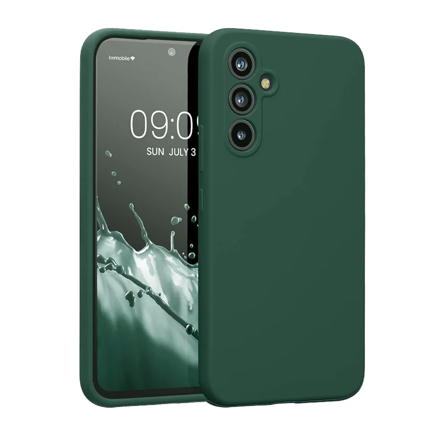 Samsung-A54-Silicone-Case-moss green copy