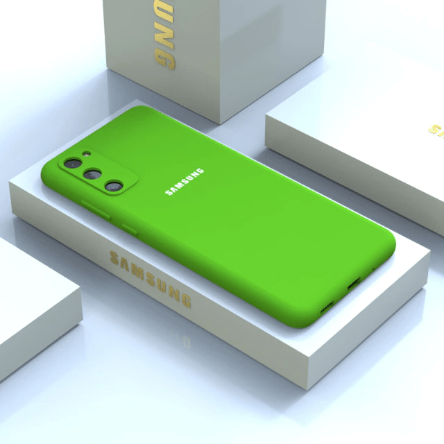 Samsung S21 FE Silicone Case Green