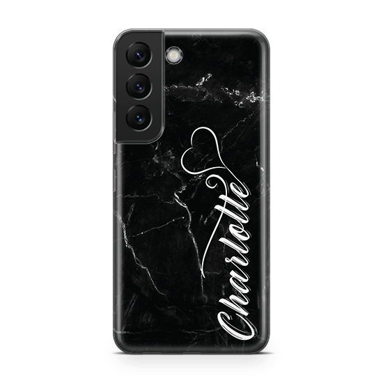 Black Watercolor Abstract Brushes Personalized Leather Phone Case iPhone Samsung Huawei Xiaomi OnePlus Oppo