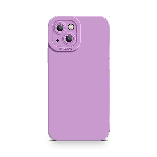 Silicone-Bumper-iPhone-13-Case-Lavender