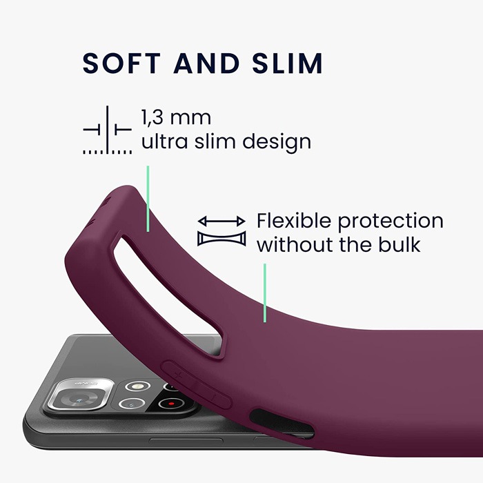 Violet-Silicone-Xiaomi-Poco-M4-Case-flexible