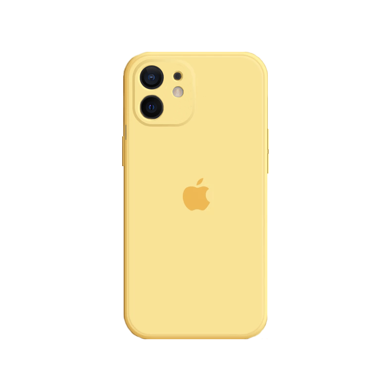 Apple Silicone Case- Lemon