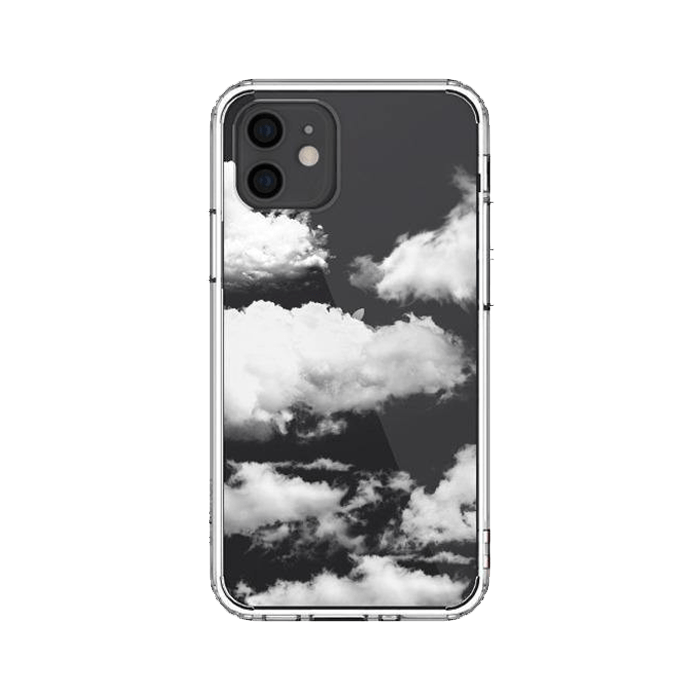cloudy skies iphone 12 mini case