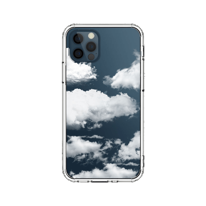 cloudy skies iphone-12-pro-bumper-case
