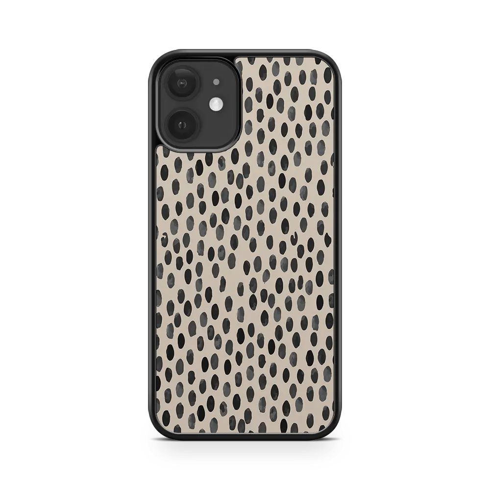 coffee polka iphone 12 case