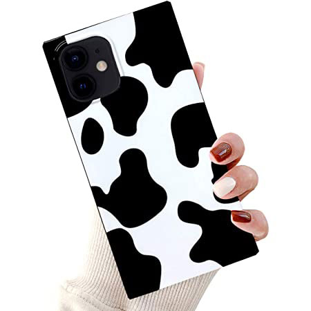 cow-print-iphone-11-square-case