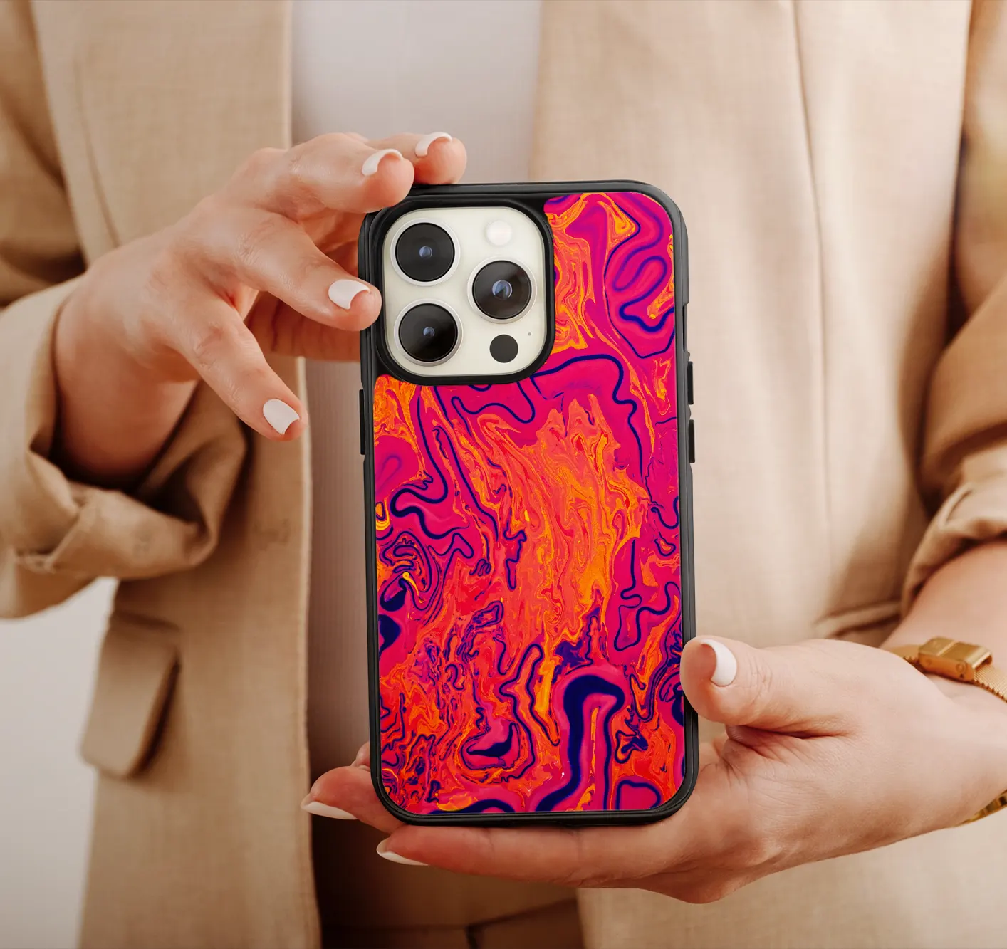expression melt phone cover 3d view
