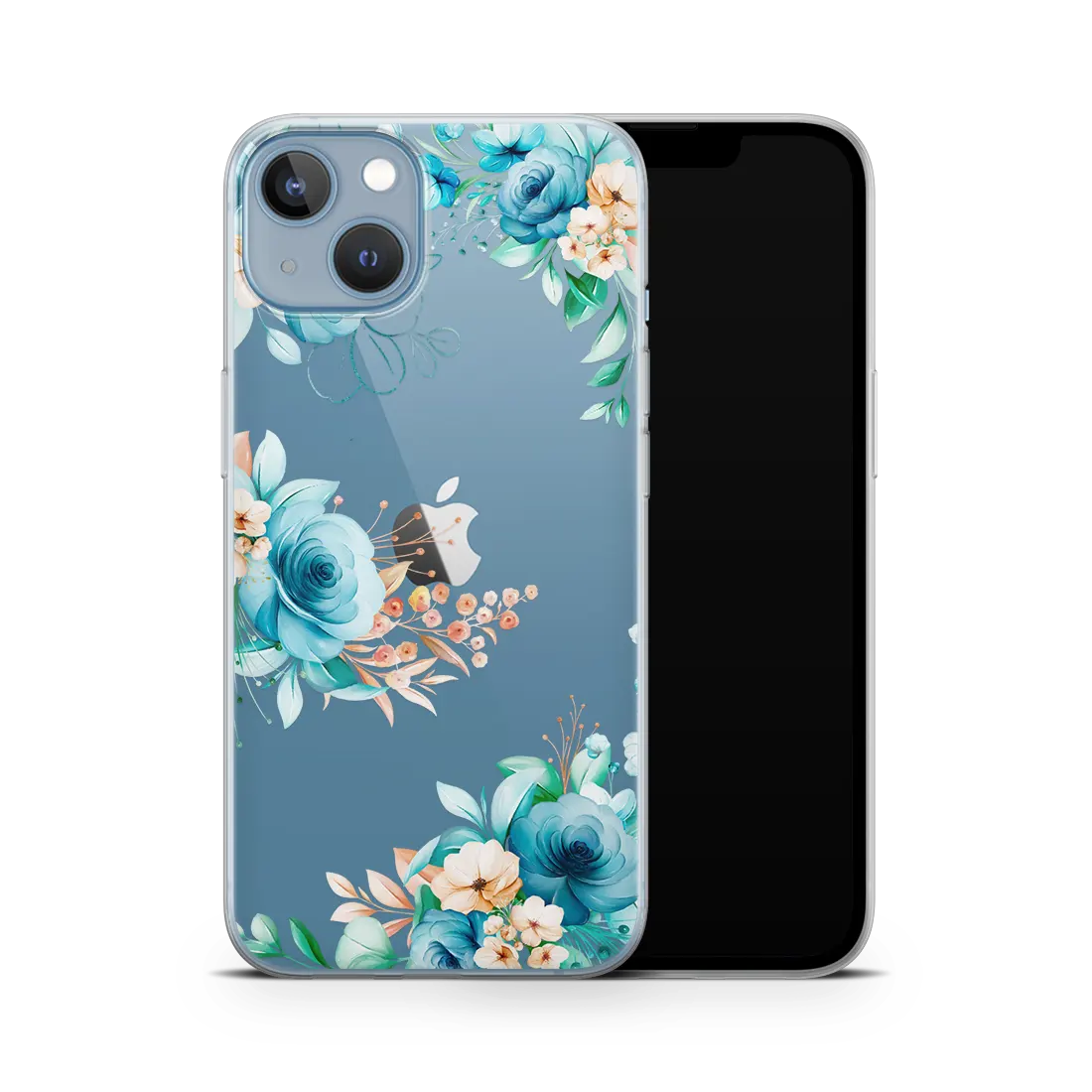 frosty morning iphone 14 plus case blue