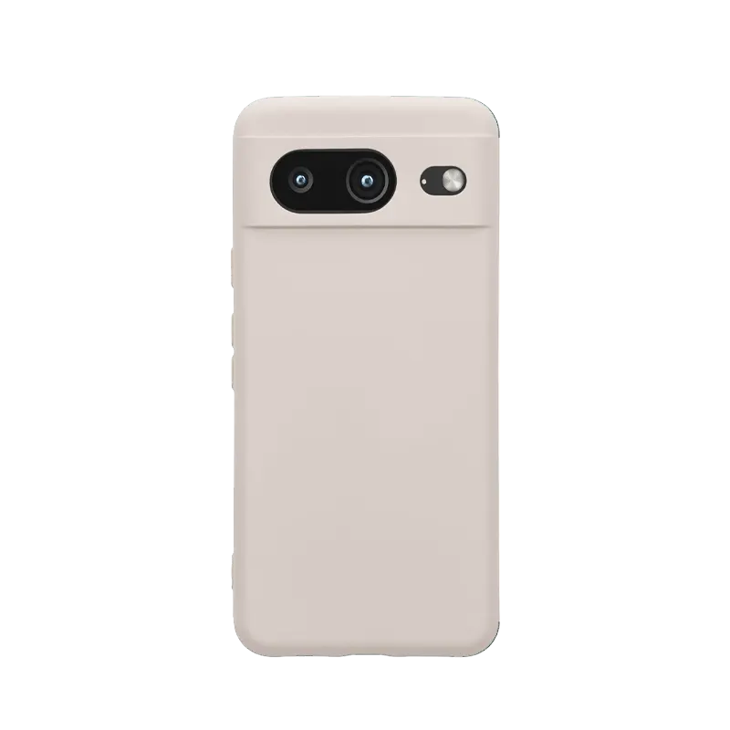 google pixel 8 silicone case white