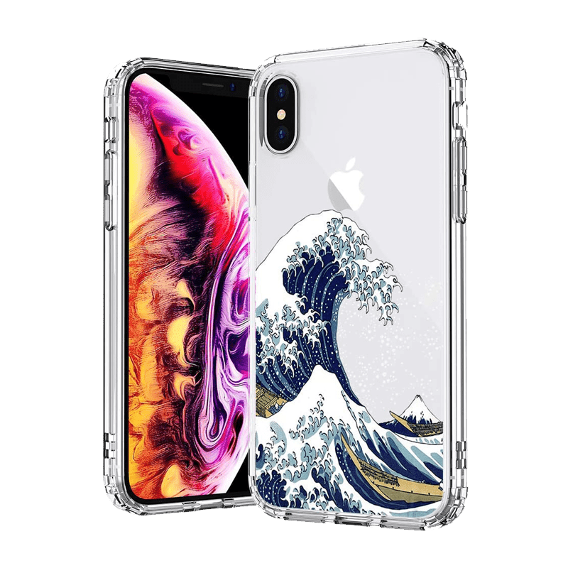 great wave iphone xS case
