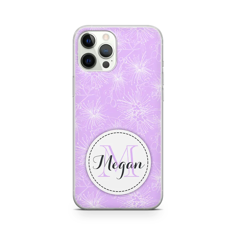 iPhone 12 Pro Lavender Lilly Case