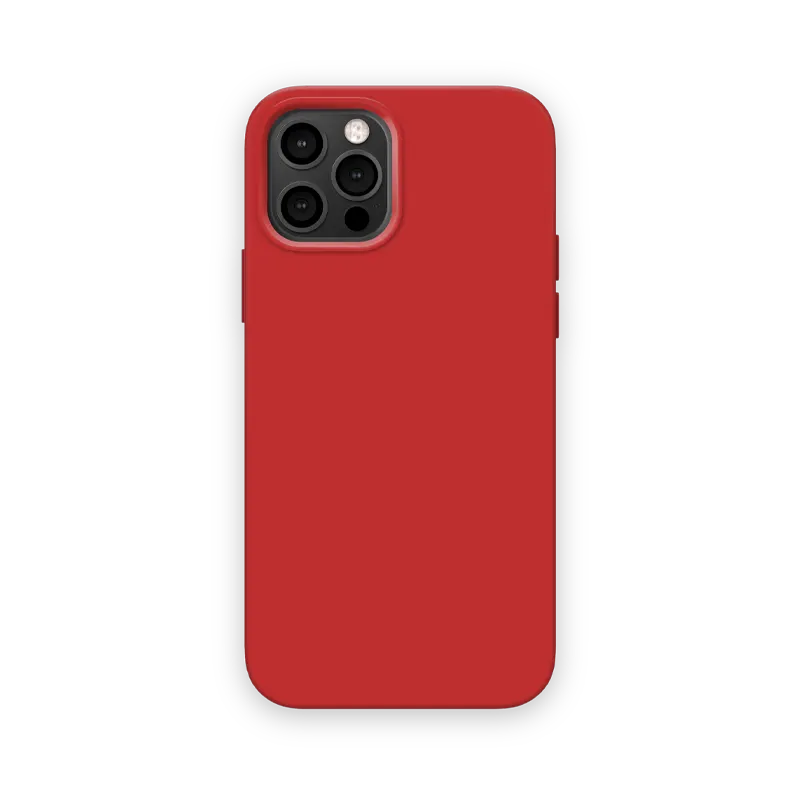 iphone 11 pro silicone case red