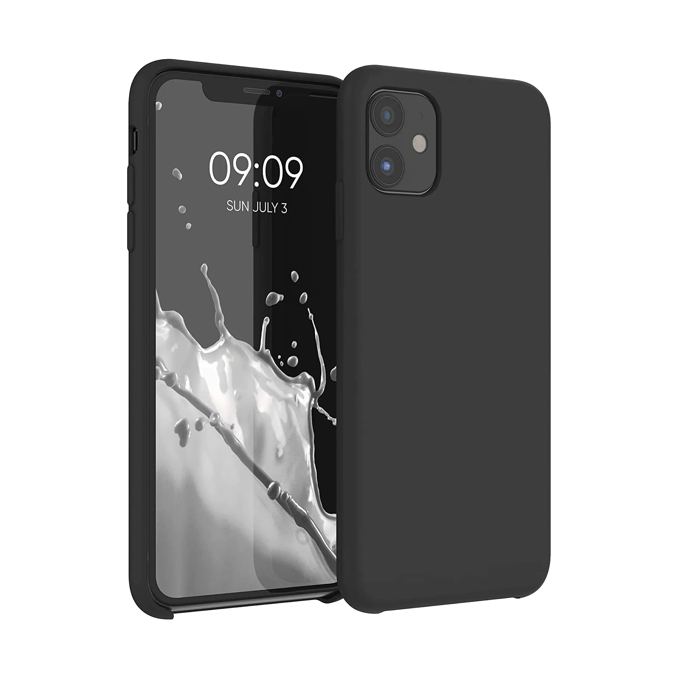 iphone 11 silicone case space grey copy
