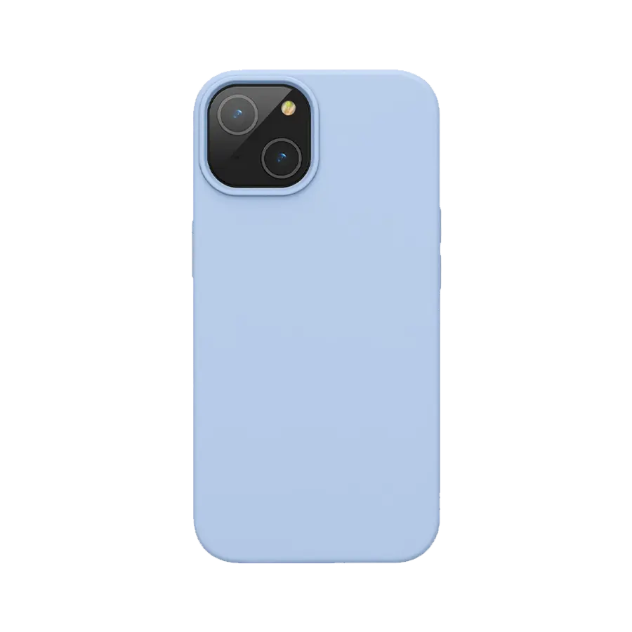 iphone 15 silicone case cloud blue