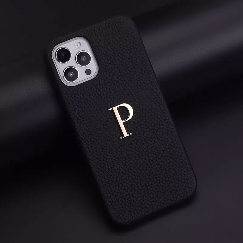 leather-initial-phone-case