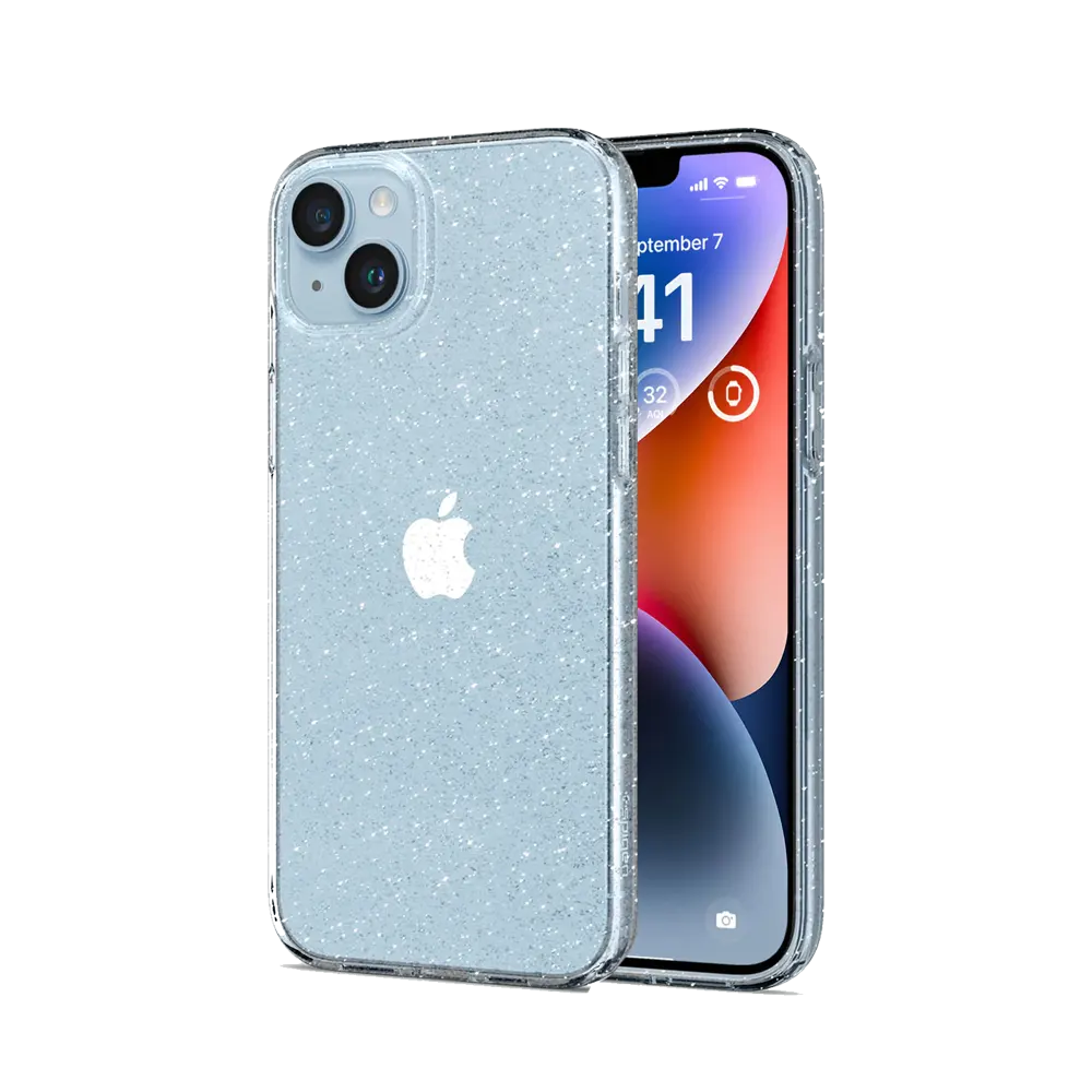 liquid glittter iPhone 14 Case