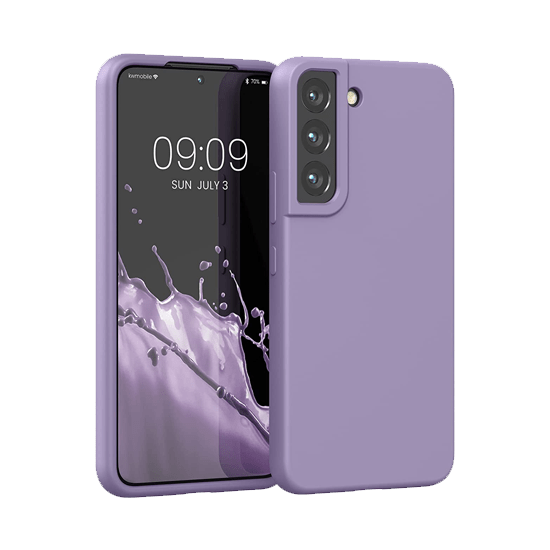 liquid-silicone-samsung-s22-plus-phone case - lavender