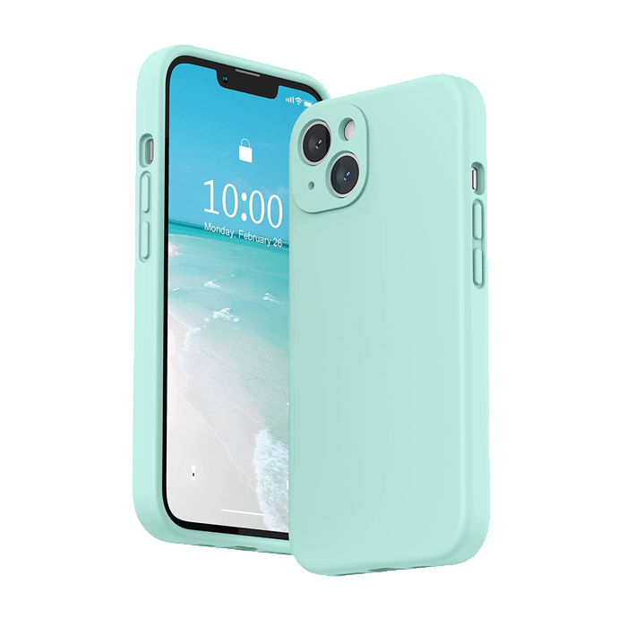 mintgreen-Liquid-Silicone-iPhone-13-Case