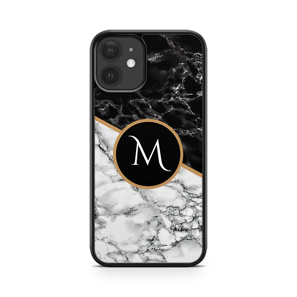 modern monogram iphone 11 case