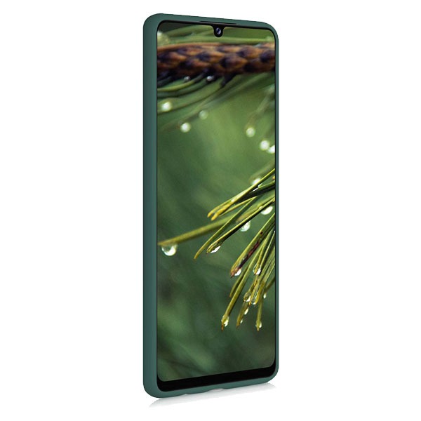 moss-green-silicone-galaxy-a42-case-front