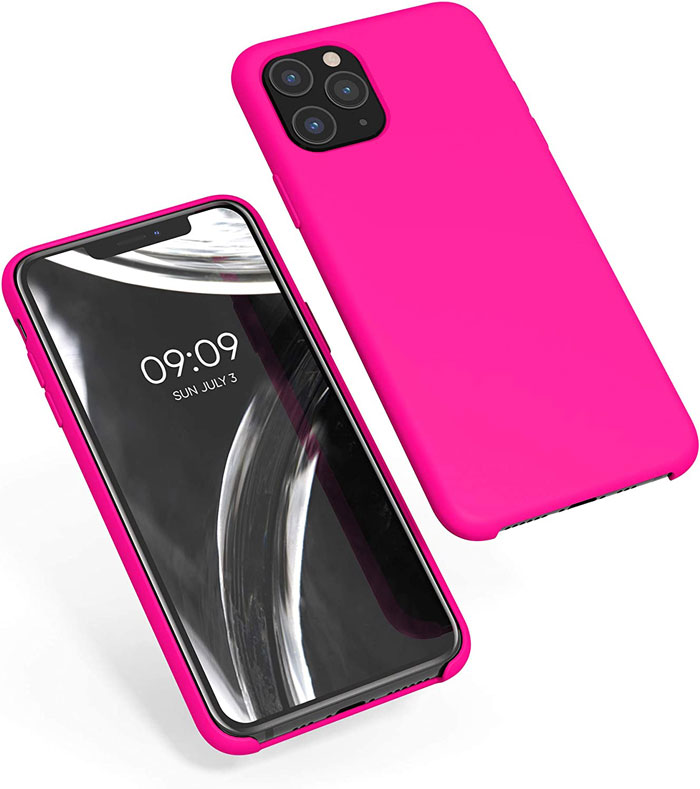 neon-pink-iphone-11-pro-max-silicone-phone-cover-front-&-back