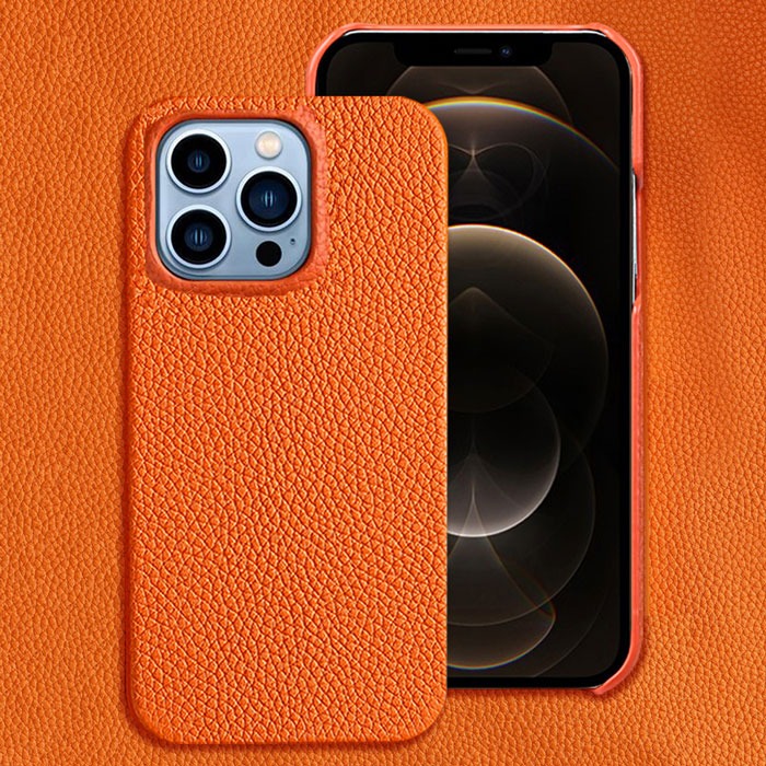 orange-leather-iphone-13-case