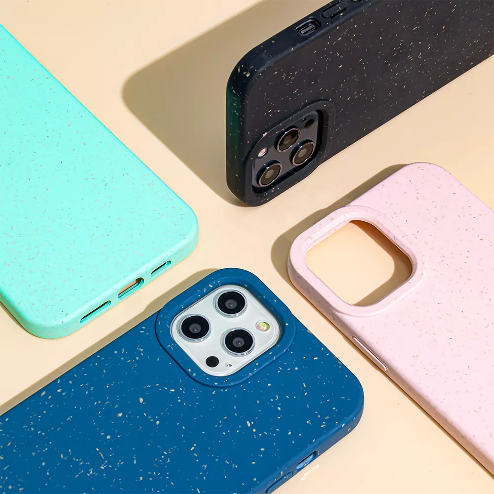 pink biodegradable iphone 13 case