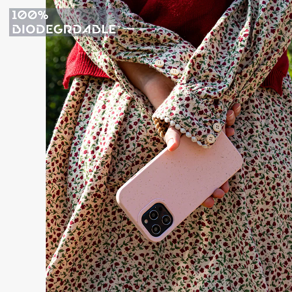 pink eco iphone 13 case