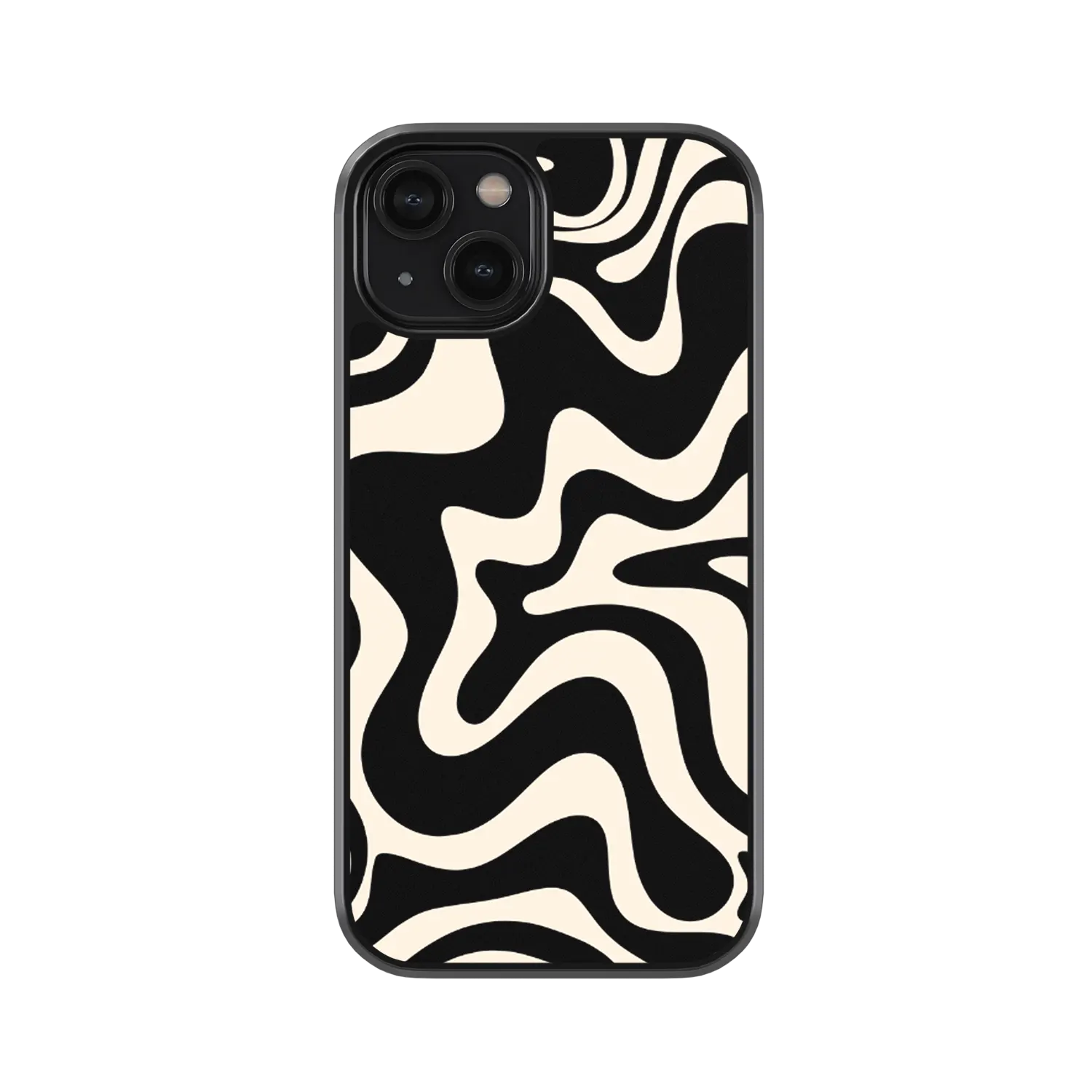 retro swirl iphone 13 case