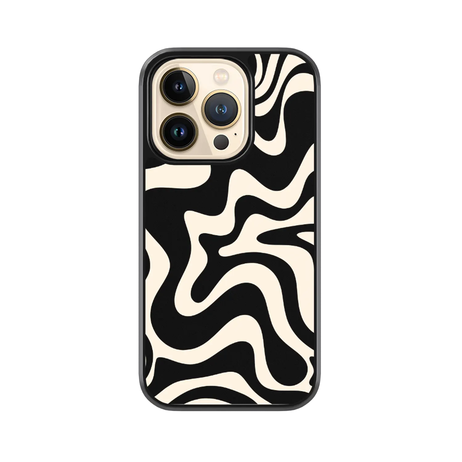 retro swirl iphone 13 pro case
