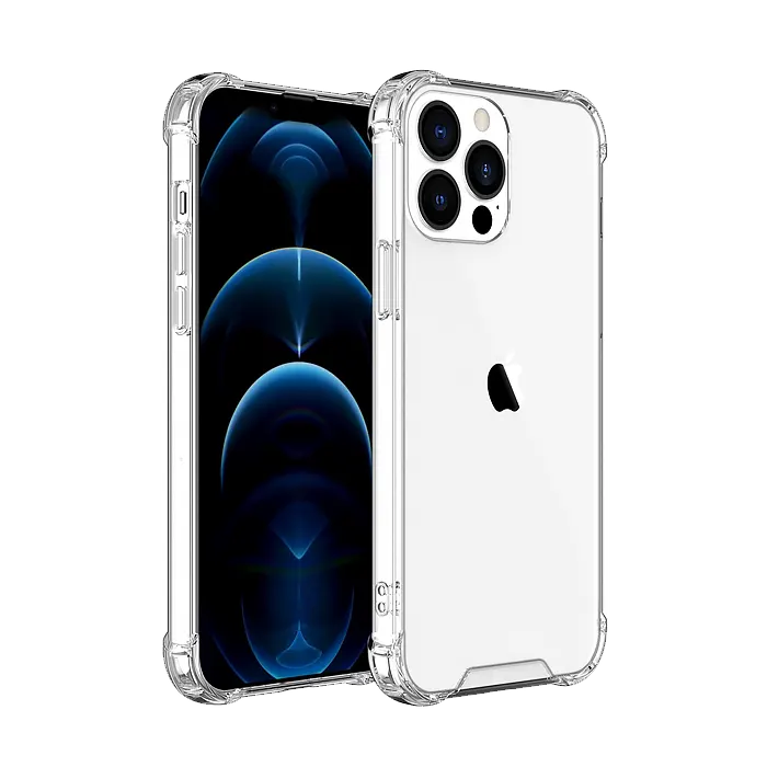 shockproof series iphone 11 pro max clear case front